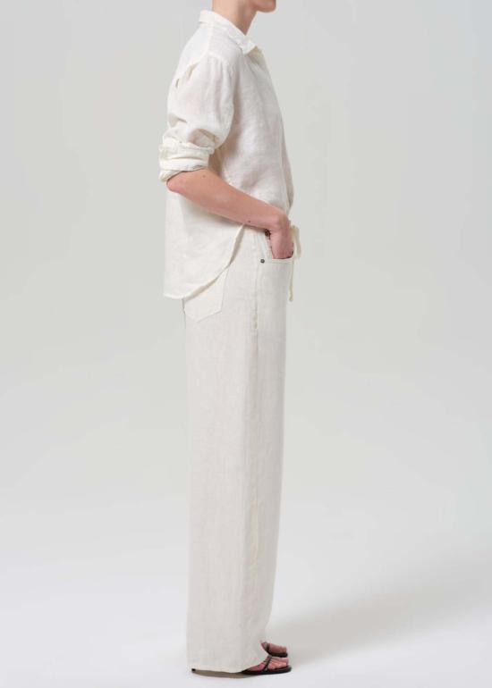  시티즌 오브 휴머니티 스트레이트 팬츠 인류의 시민 브린 트라우저 바닐라 - CITIZEN OF HUMANITY