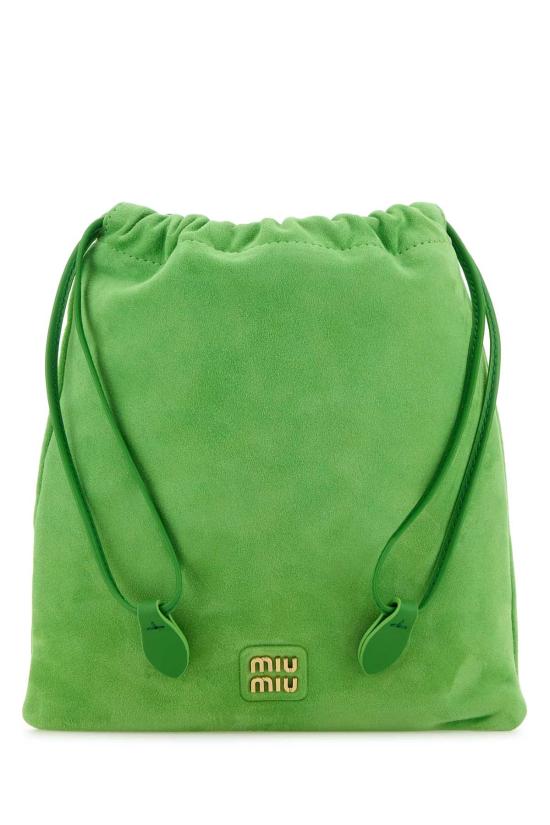 25SS 미우미우 뷰티 케이스 5NG0102CTA F0225 Green