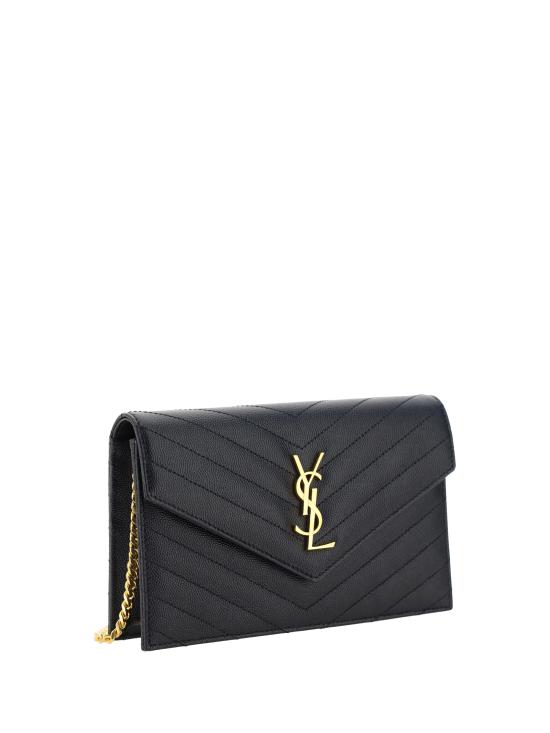 25SS 생로랑 지갑 742920BOW01 1000 BLACK - SAINT LAURENT