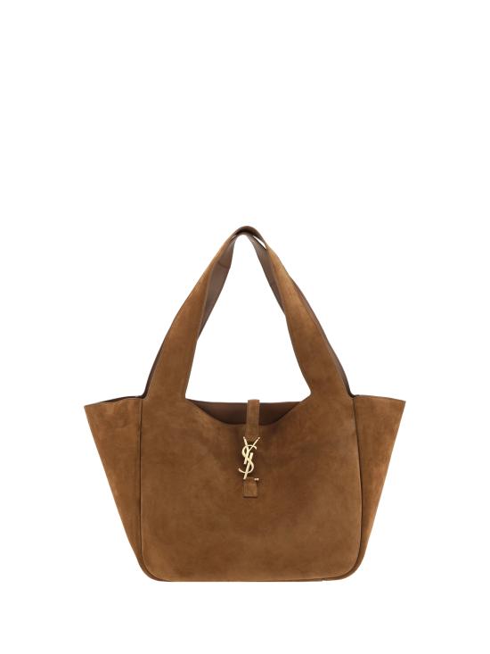 26SS 생로랑 LE 5 A 7 베아 스웨이드 토트백 763435008IW 2885 BROWN