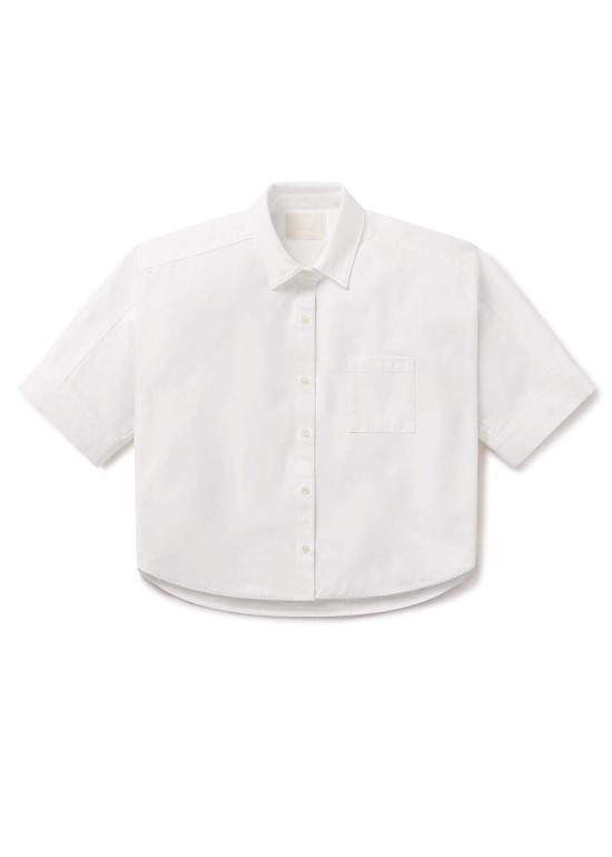  시티즌 오브 휴머니티 셔츠 Citizens Of Humanity Claire Origami 셔츠 Optic White - CITIZEN OF HUMANITY