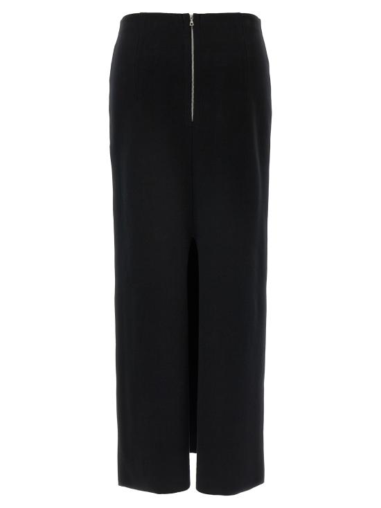 25FW 오라리 숏 스커트 A25SS02WFBLACK Black - AURALEE