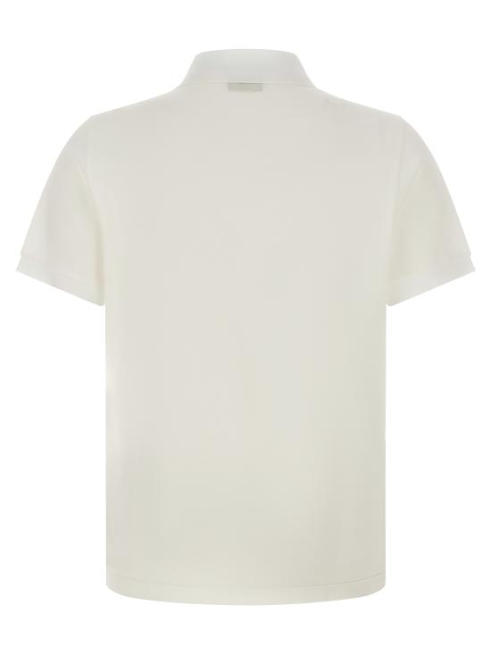 26SS 펜디 FF 메탈 피케 폴로 티셔츠 FY0985AUA5F0QA0 White - FENDI