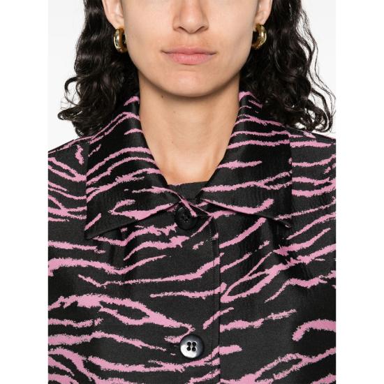 25FW 바움 운드 페르드가르텐 자켓 24311 C2181 BLACK PINK - BAUM UND PFERDGARTEN