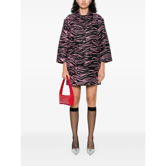 25FW 바움 운드 페르드가르텐 자켓 24311 C2181 BLACK PINK - BAUM UND PFERDGARTEN