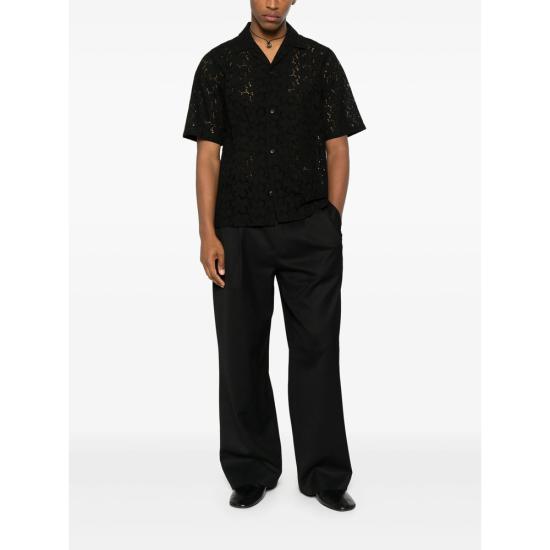 25FW 토니웩 반팔 셔츠 BE12SH21 BLACK - TONYWACK