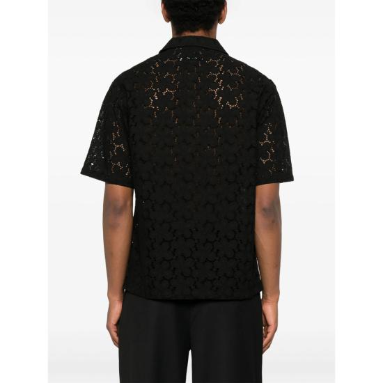 25FW 토니웩 반팔 셔츠 BE12SH21 BLACK - TONYWACK