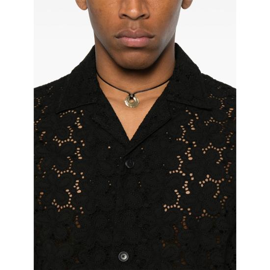 25FW 토니웩 반팔 셔츠 BE12SH21 BLACK - TONYWACK