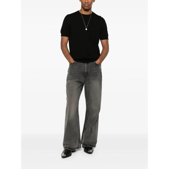 25FW 토니웩 데님 팬츠 BE12DP06 BLACK - TONYWACK