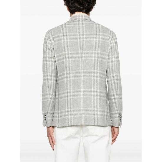 25FW 딸리아토레 수트 자켓 520081 1SMC22K P1339 GREY WHITE - TAGLIATORE