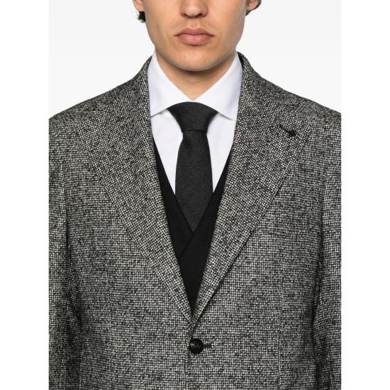 25FW 딸리아토레 수트 자켓 340323 G PL22K EN902 BLACK GREY - TAGLIATORE