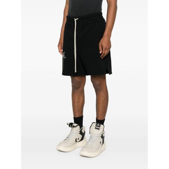 25SS 릭오웬스 x 챔피온 숏팬츠 CM01E1683 CHFE 09 BLACK - RICK OWENS X CHAMPIONS