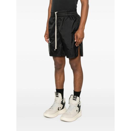 25SS 릭오웬스 x 챔피온 숏팬츠 CM01E1681 CHNY 09 BLACK - RICK OWENS X CHAMPIONS