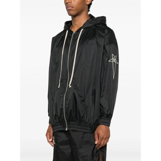 25SS 릭오웬스 x 챔피온 자켓 CM01E1661 CHNY 09 BLACK - RICK OWENS X CHAMPIONS