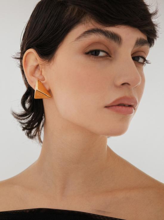 25FW 페데리카 토시 이어링 FT25EA08PLATINUM Metallic - FEDERICA TOSI