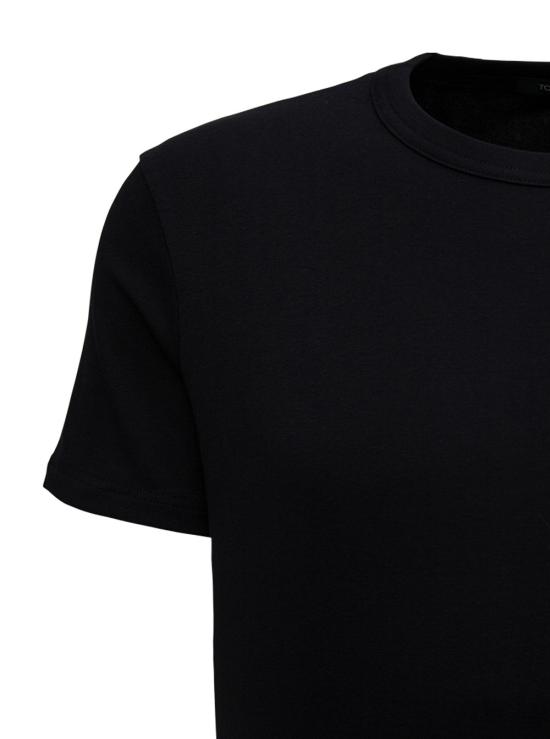 25FW 톰포드 코튼 크루넥 언더웨어 티셔츠 T4M081040002 Black - TOMFORD