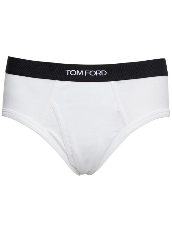 25FW 톰포드 팬티 T4LC11040100 White