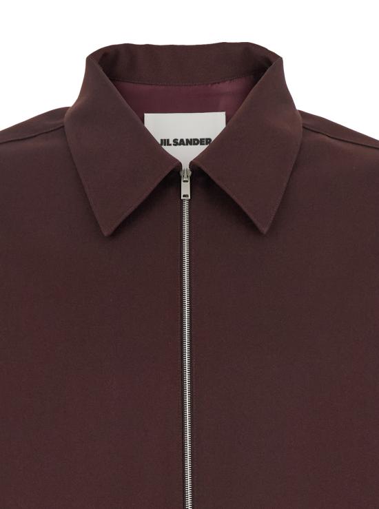 25FW 질샌더 봄버 자켓 J22DL0249J70001601 Bordeaux - JIL SANDER