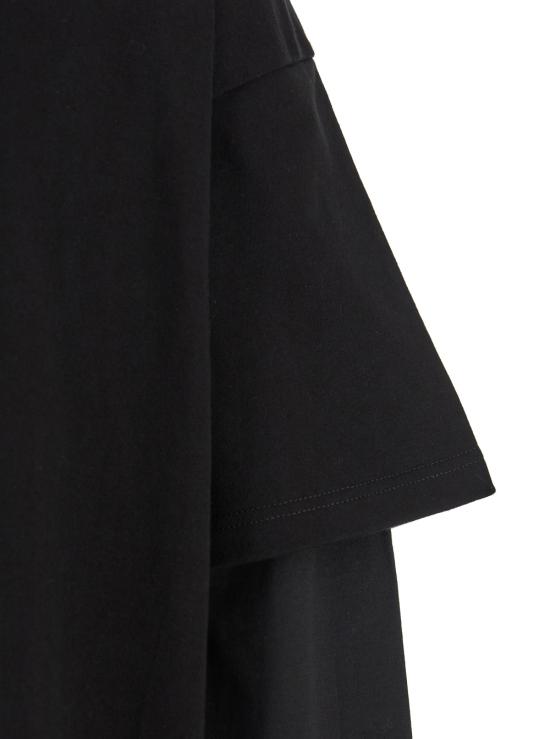 25FW 질샌더 반팔 티셔츠 J61GC0001J20332001 Black - JIL SANDER