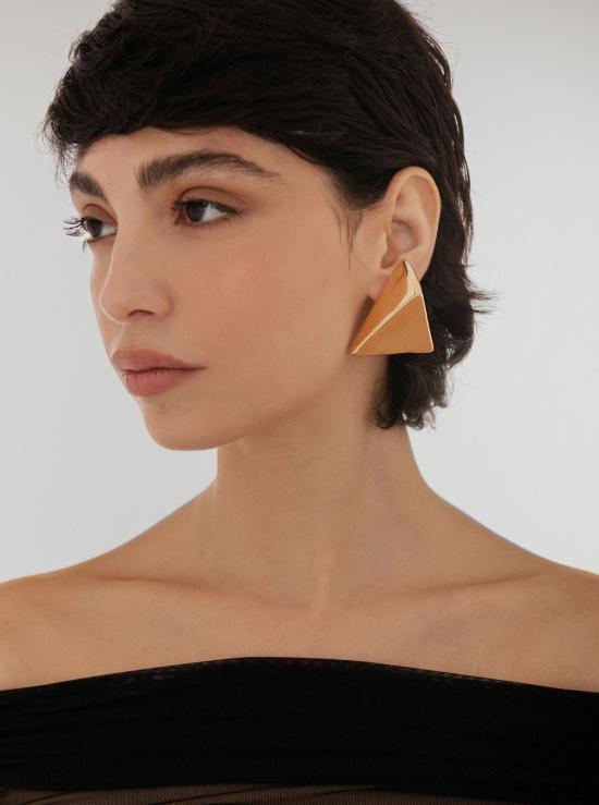 25FW 페데리카 토시 이어링 FT25EA07GOLD18K Metallic - FEDERICA TOSI