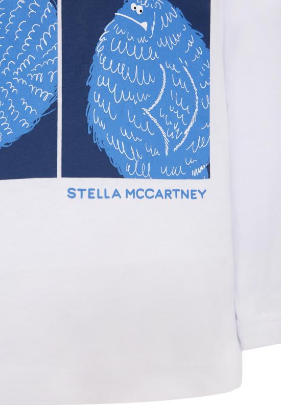 25FW [키즈] 스텔라 맥카트니 티셔츠 TX8Q20 Z0434 100 WHITE - STELLA MCCARTNEY