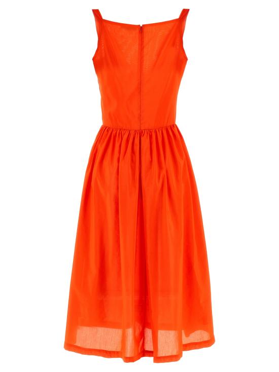 25SS 비비안웨스트우드 미디 원피스 1101032ZW012UF405 Orange - VIVIENNE WESTWOOD
