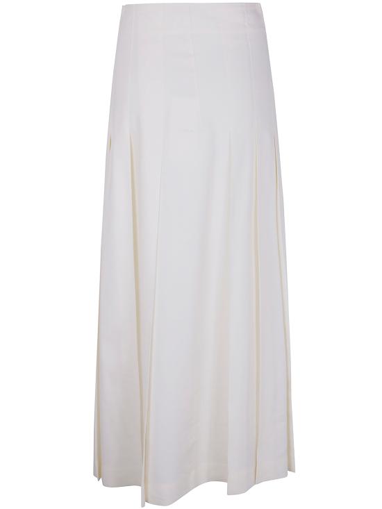 25SS 파로쉬 미디 스커트 D620485 RAISA25 002 CREAM - PAROSH