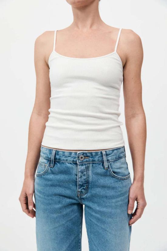  세인트아그니 민소매 티셔츠 성 아그니 리브 카미 - ST.AGNI