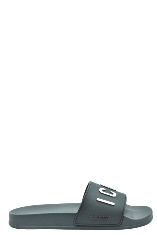  디스퀘어드2 뮬/슬리퍼 FFM0023 172035162124 BLACK