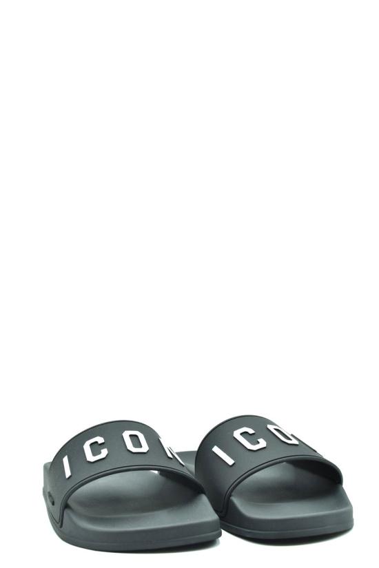  디스퀘어드2 뮬/슬리퍼 FFM0023 172035162124 BLACK - DSQUARED2