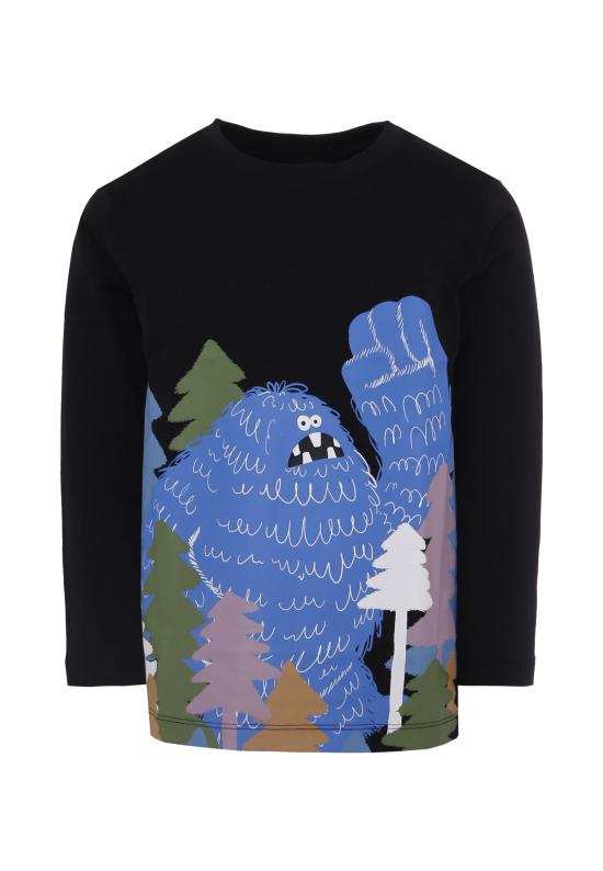 25FW [키즈] 스텔라 맥카트니 티셔츠 TX8Q70 Z0434 930 BLACK