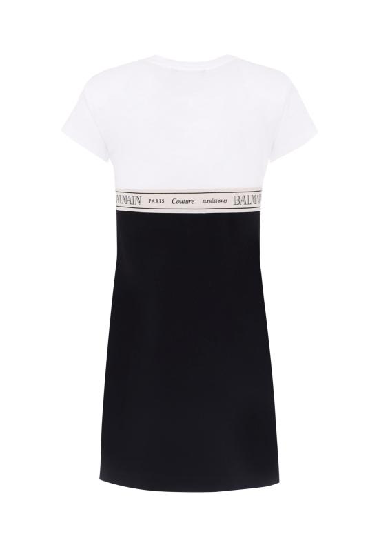 25FW [키즈] 발망 원피스 BX1B91 J0371 930BC BLACK - BALMAIN