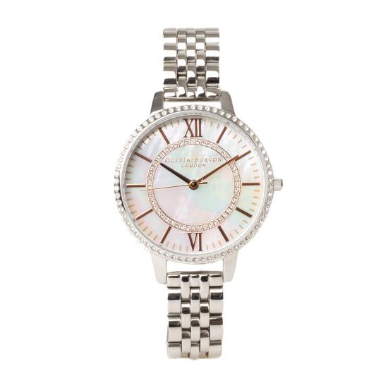  OLIVIA BURTON 손목시계 OB16WD91 SILVER ROSE GOLD