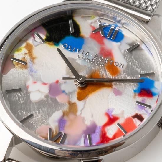  OLIVIA BURTON 손목시계 OBGSET151 SILVER POP ART DIAL Silver - OTHER BRANDS
