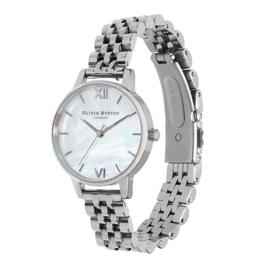  OLIVIA BURTON 손목시계 OB16MOP02 SILVER SILVER MOTHER OF PEARL DIAL