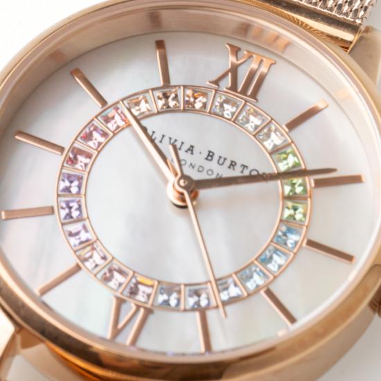  OLIVIA BURTON 손목시계 OB16WD95 ROSE GOLD MESH - OTHER BRANDS