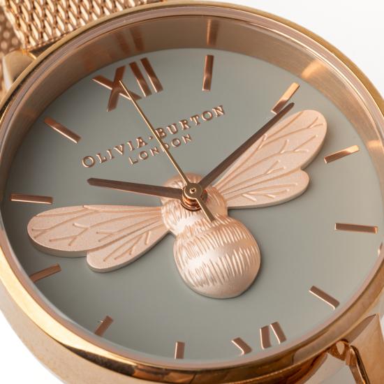  OLIVIA BURTON 손목시계 OB16FB10 ROSE GOLD MESH GREY DIAL - OTHER BRANDS