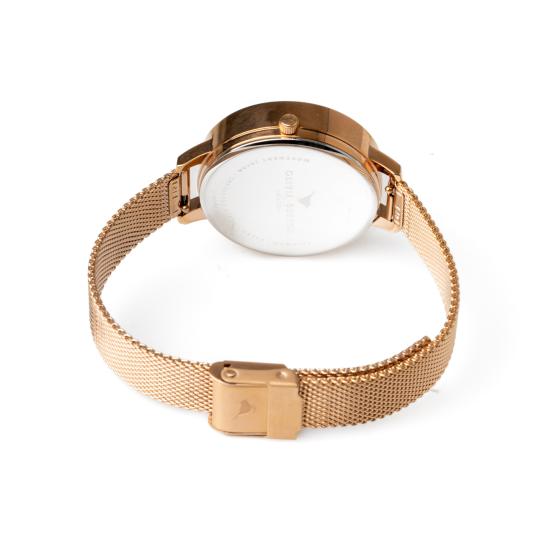  OLIVIA BURTON 손목시계 OB16FB10 ROSE GOLD MESH GREY DIAL - OTHER BRANDS