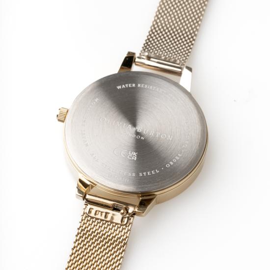  OLIVIA BURTON 손목시계 OBGSET153 PALE GOLD MESH - OTHER BRANDS