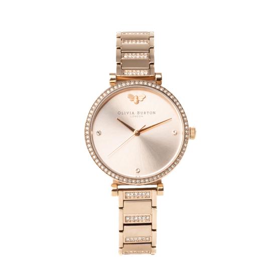  OLIVIA BURTON 손목시계 24000003 SILVER ROSE GOLD