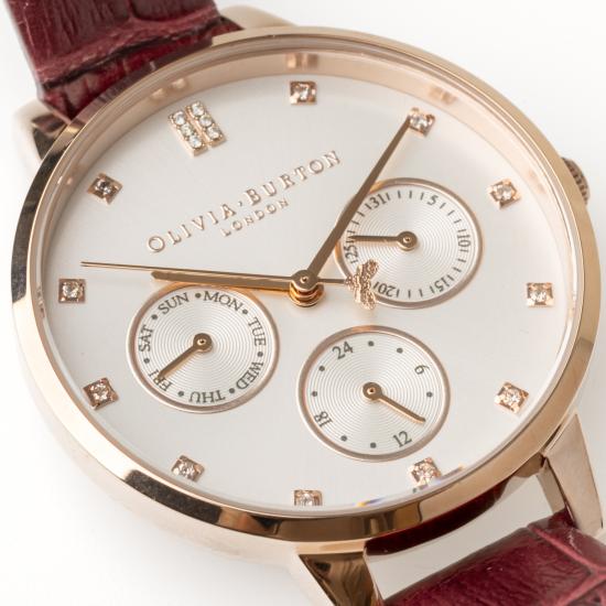  OLIVIA BURTON 손목시계 24000009 BROWN SILVER Purple - OTHER BRANDS