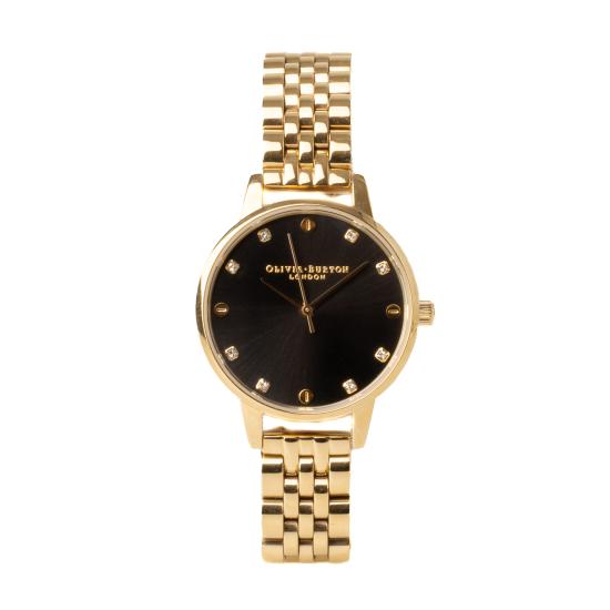  OLIVIA BURTON 손목시계 OB16SE17 GOLD BLACK DIAL