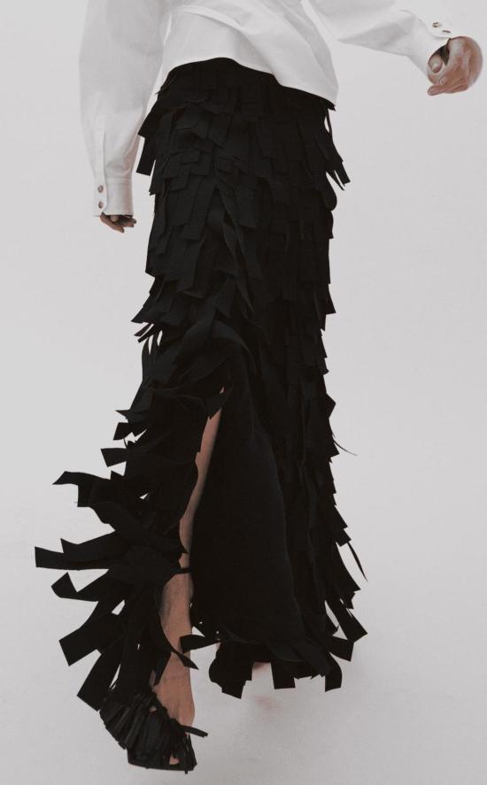  어웨이크 모드 롱 스커트 A.W.A.K.E. 모드 멀티 직사각형 스커트 - A.W.A.K.E. MODE