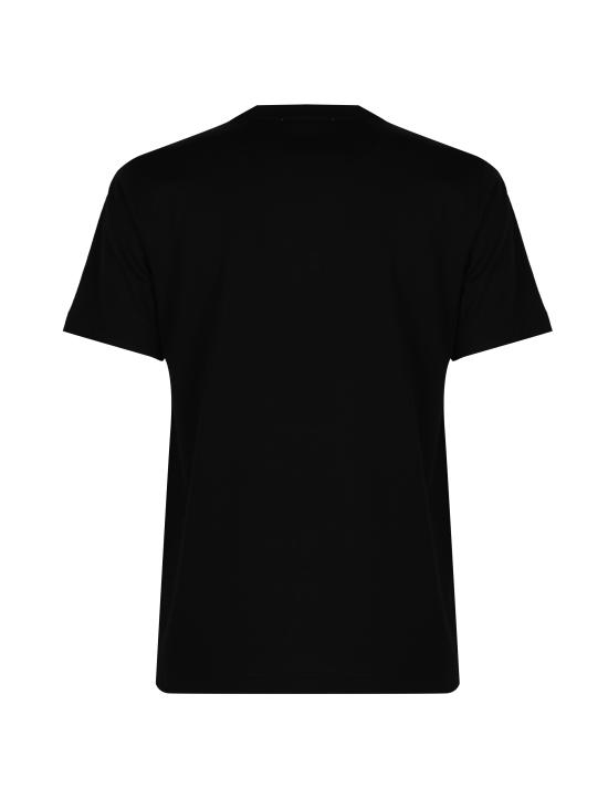 25SS 버버리 로고 코튼 티셔츠 8080324 A1189 Black - BURBERRY