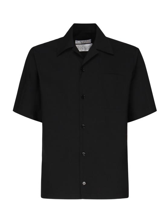 25SS 비에이블 반팔 셔츠 MICKY DFNERO Black