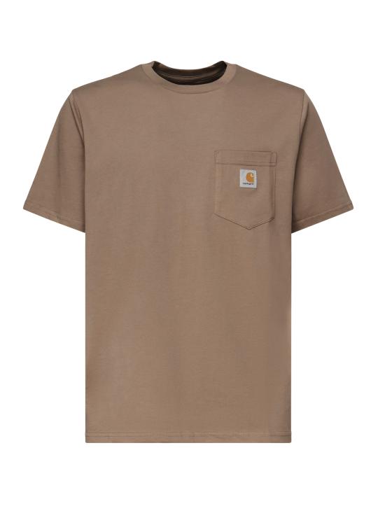 25FW 칼하트 WIP 반팔 티셔츠 I030434 1YJXX Beige