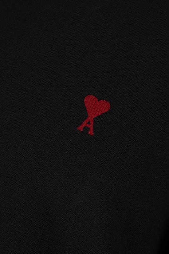 26SS 아미 긴팔 티셔츠 BFUSW035730 001 BLACK - AMI