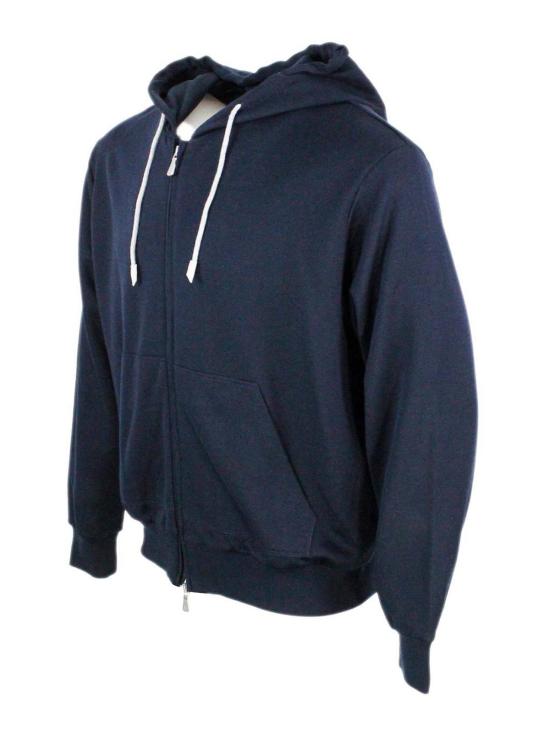 26SS 일레븐티 후드 티셔츠 K75FELK23TES11 Blue - ELEVENTY