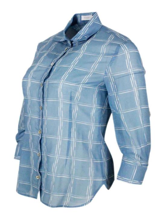 26SS 발바 셔츠 82528546031003 Blue - BARBA