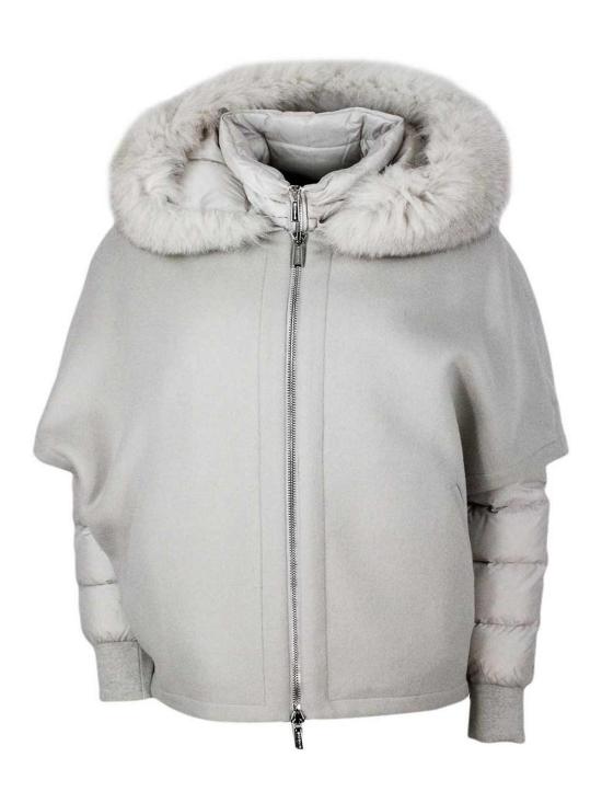  무레르 페가소 CWR 후디드 쇼트 자켓  PEGASOCWR348 Grey